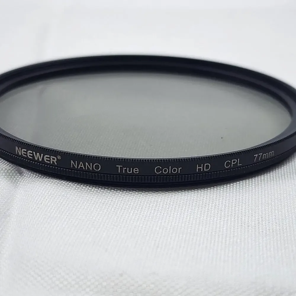 Neewer 77mm NANO True Color HD CPL Circular Polarizing Filter